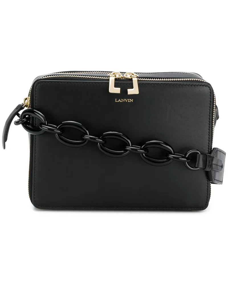 Lanvin Toffee cross body bag - Schwarz Schwarz
