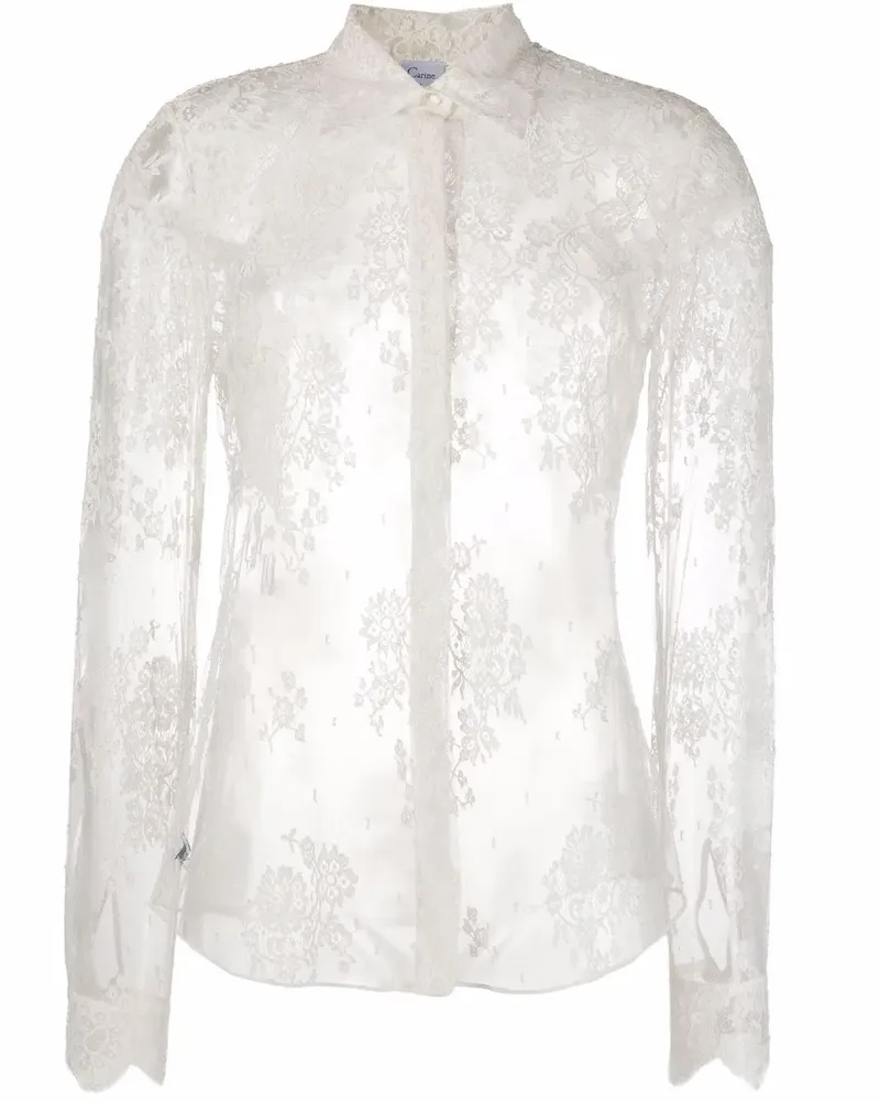 Carine Gilson Klassisches Hemd - Weiß Weiß