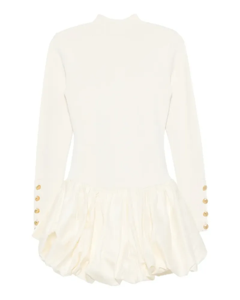 Aje. Elodi bubble-hem mini dress - Nude Nude