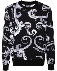 Versace Jeans Chromo Couture Sweatshirt Schwarz