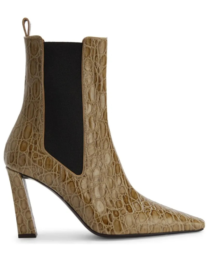 Giuseppe Zanotti Janiee Beatles Chelsea-Boots 90mm - Nude Nude