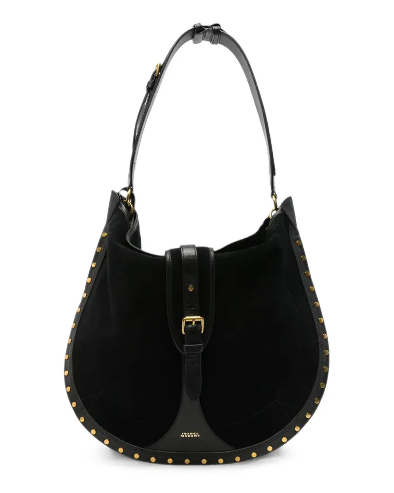 Isabel Marant Oskan Soft Schultertasche - Schwarz Schwarz
