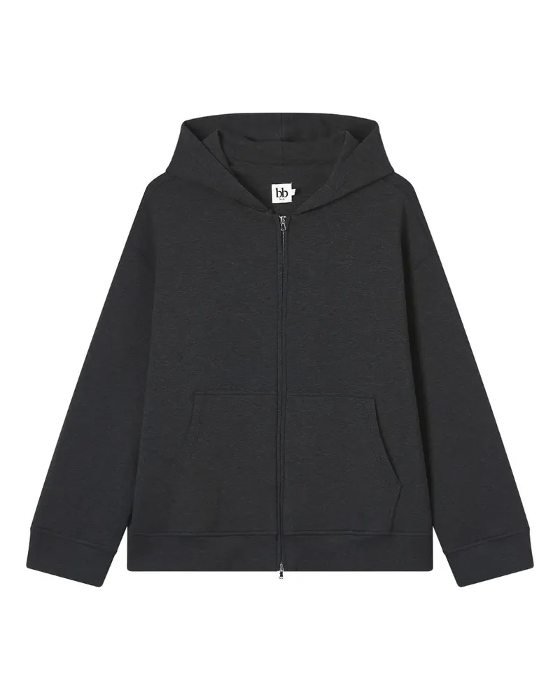 b+ab Kapuzenjacke mit Reißverschluss - Grau Grau