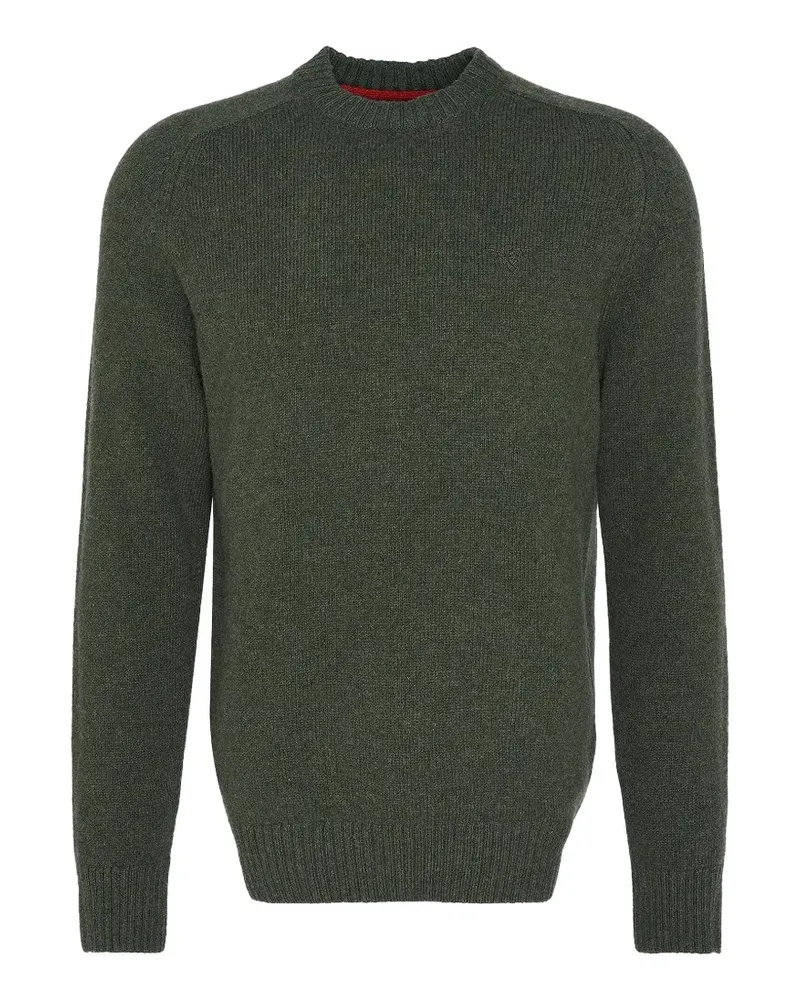 Barbour Grangetown Pullover mit rundem Ausschnitt - Grün Grün