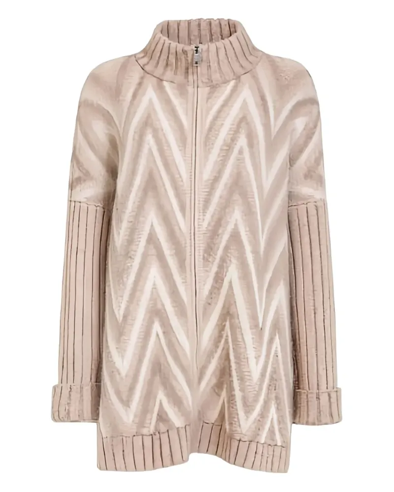 D.EXTERIOR Cardigan aus Jacquard - Nude Nude