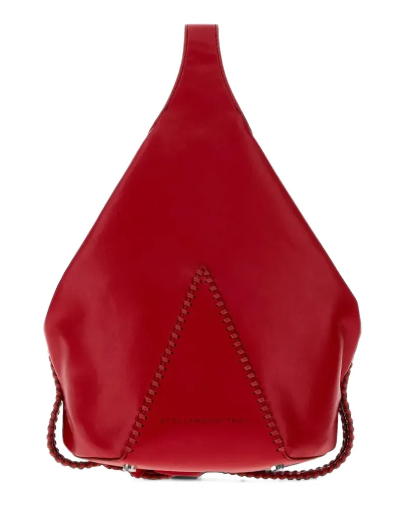 Stella McCartney Appaloosa whipstitch bucket bag - Rot Rot