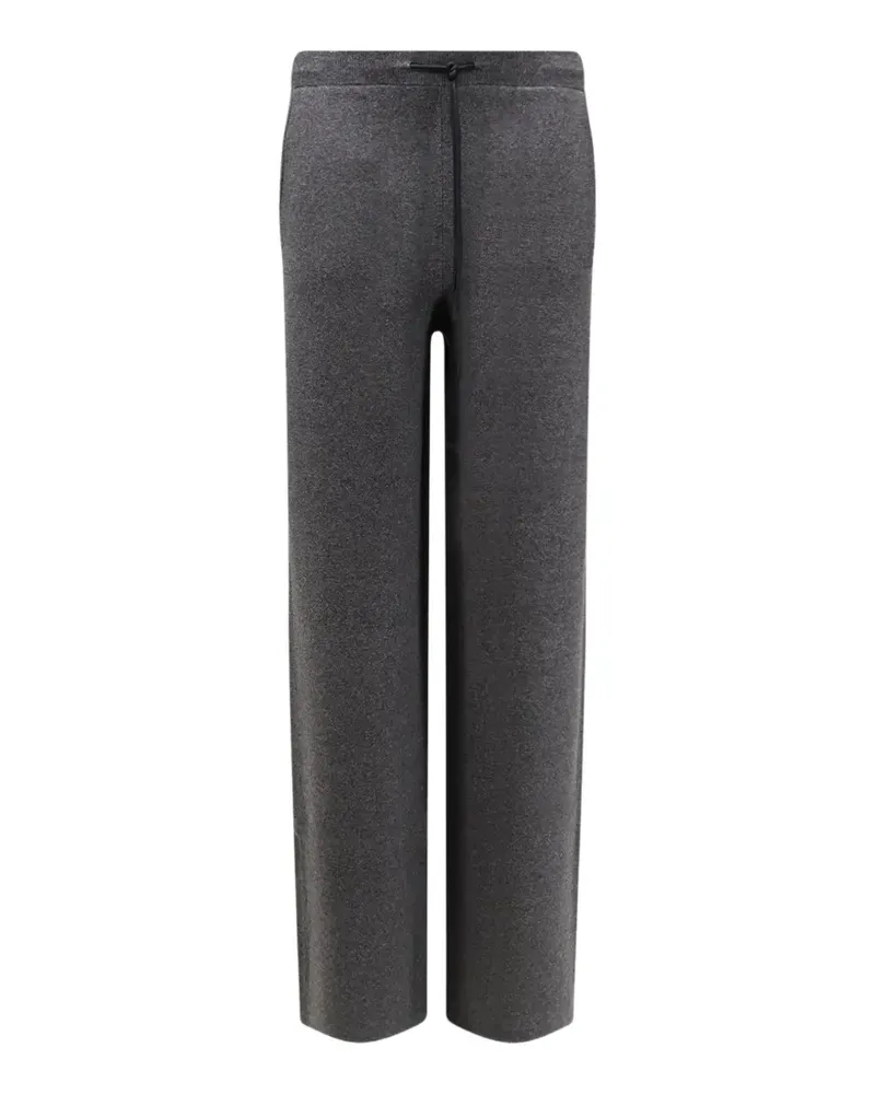 Hevò drawstring knitted track pants - Grau Grau