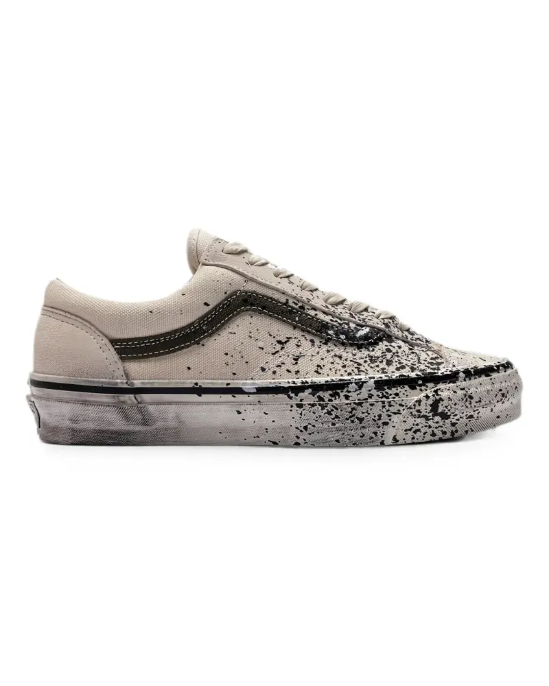 Vans Premium Old Skool paint-splatter sneakers - Nude Nude