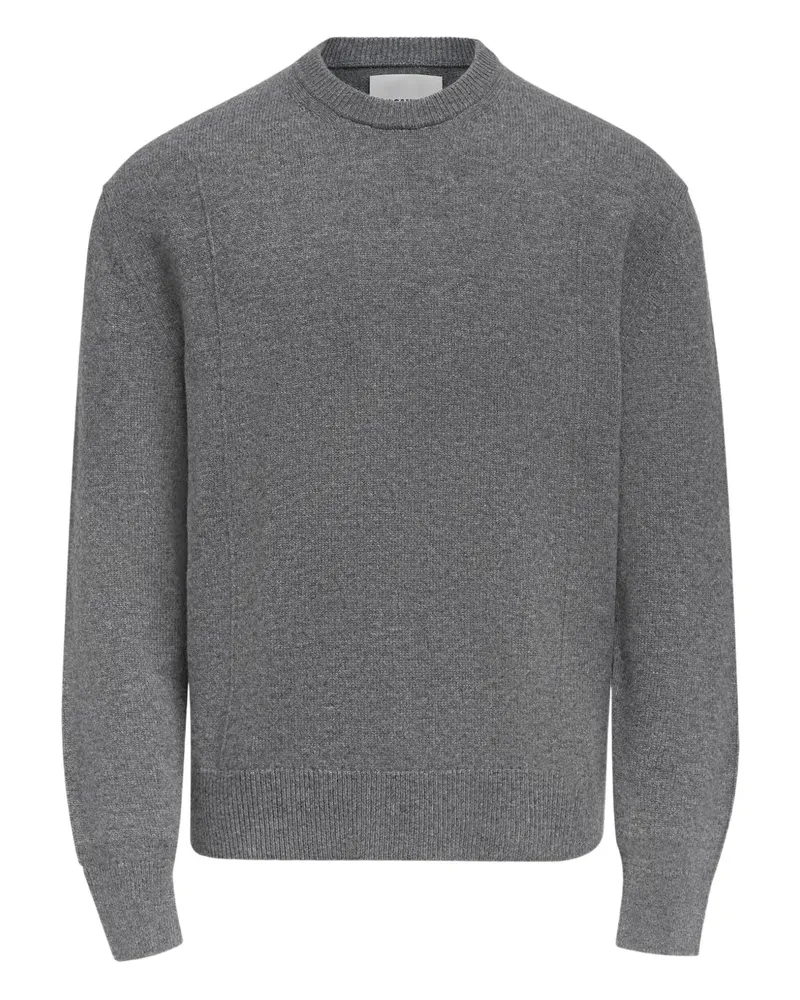 Jil Sander long-sleeve crew-neck sweater - Grau Grau