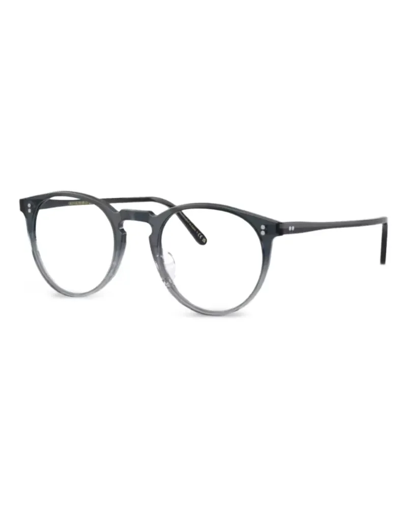 Oliver Peoples Brille im Panto-Design - Schwarz Schwarz