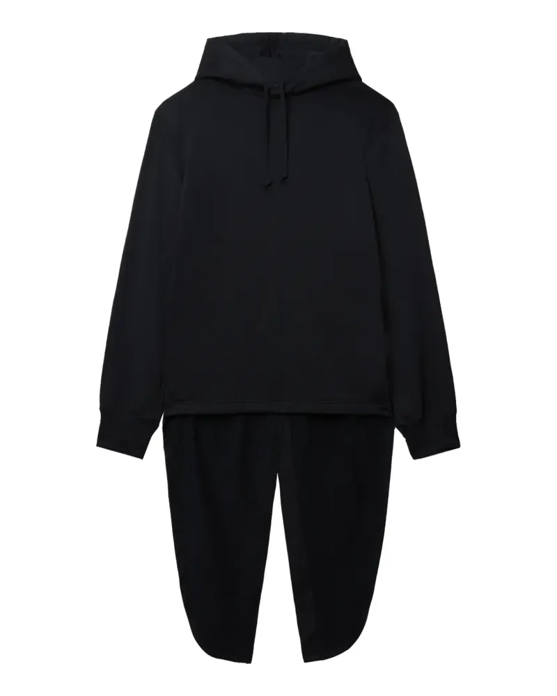 Comme des Garçons Hoodie mit Kontrasteinsätzen - Schwarz Schwarz