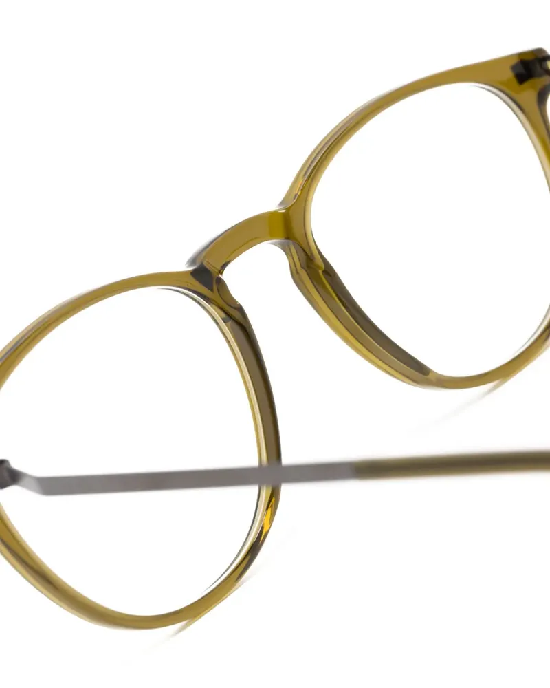 Mykita Nukka Brille mit rundem Gestell - Grün Grün