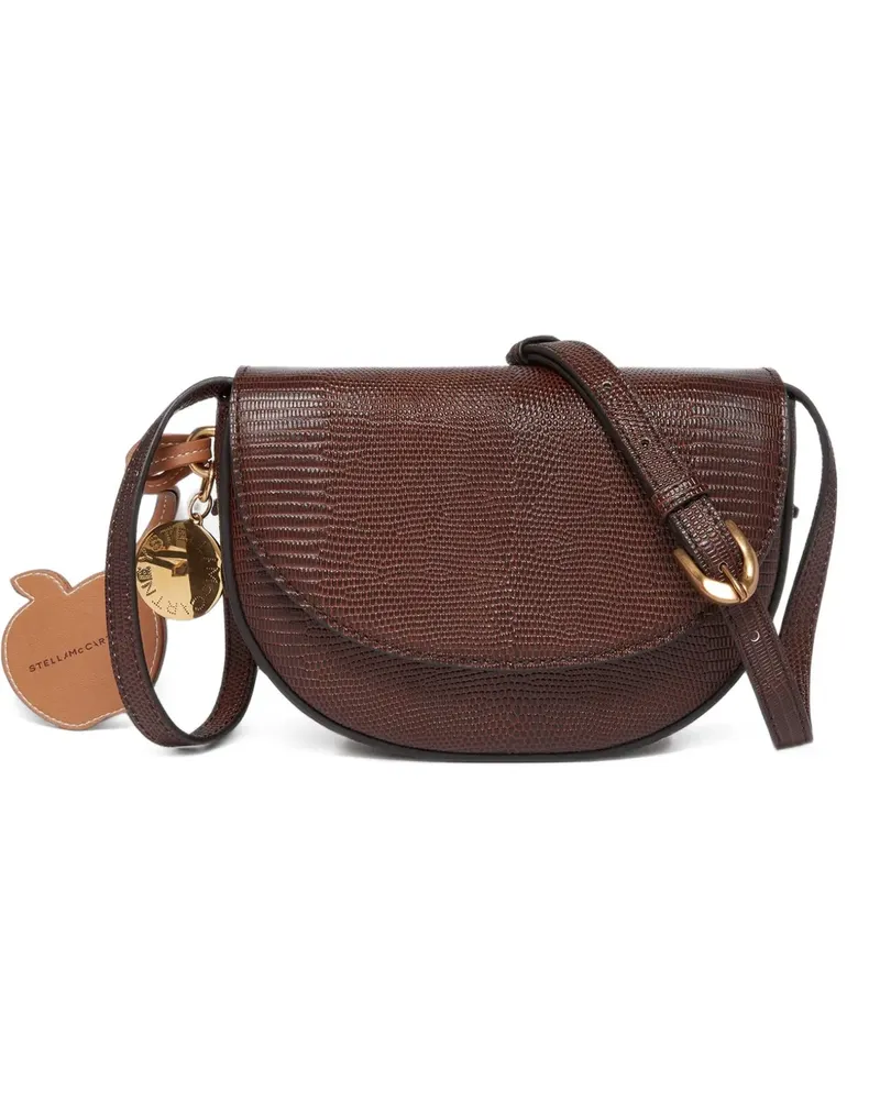 Stella McCartney Frayme Schultertasche - Braun Braun
