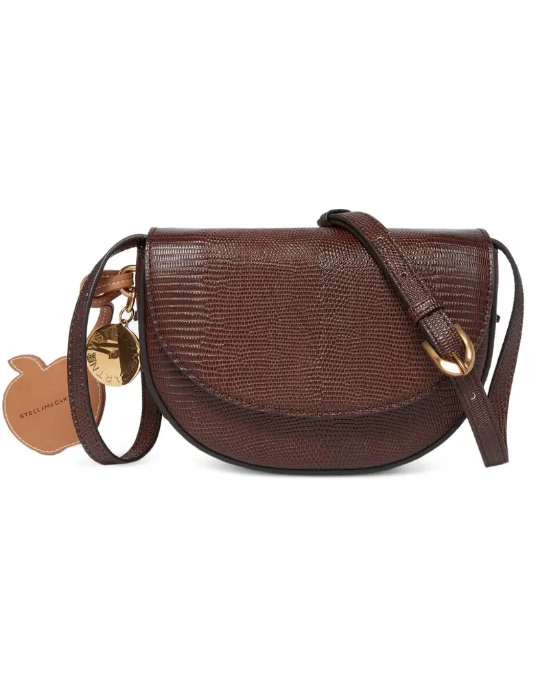 Stella McCartney Frayme Schultertasche - Braun Braun