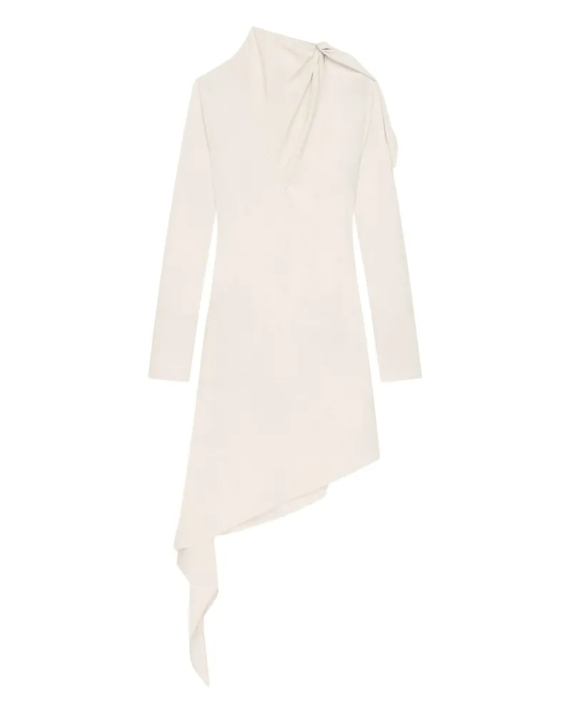 Courrèges Asymmetrisches Kleid - Nude Nude
