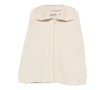 Waffle Balaclava Kapuzenjacke - Nude