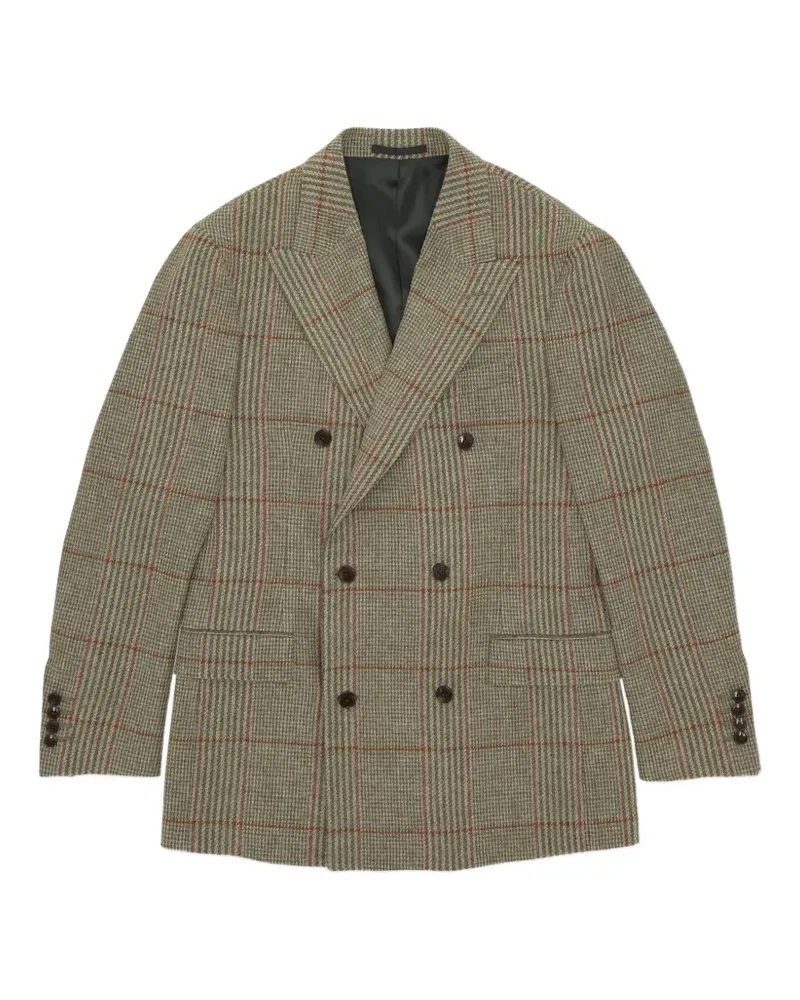 Fortela double-breasted blazer - Nude Nude