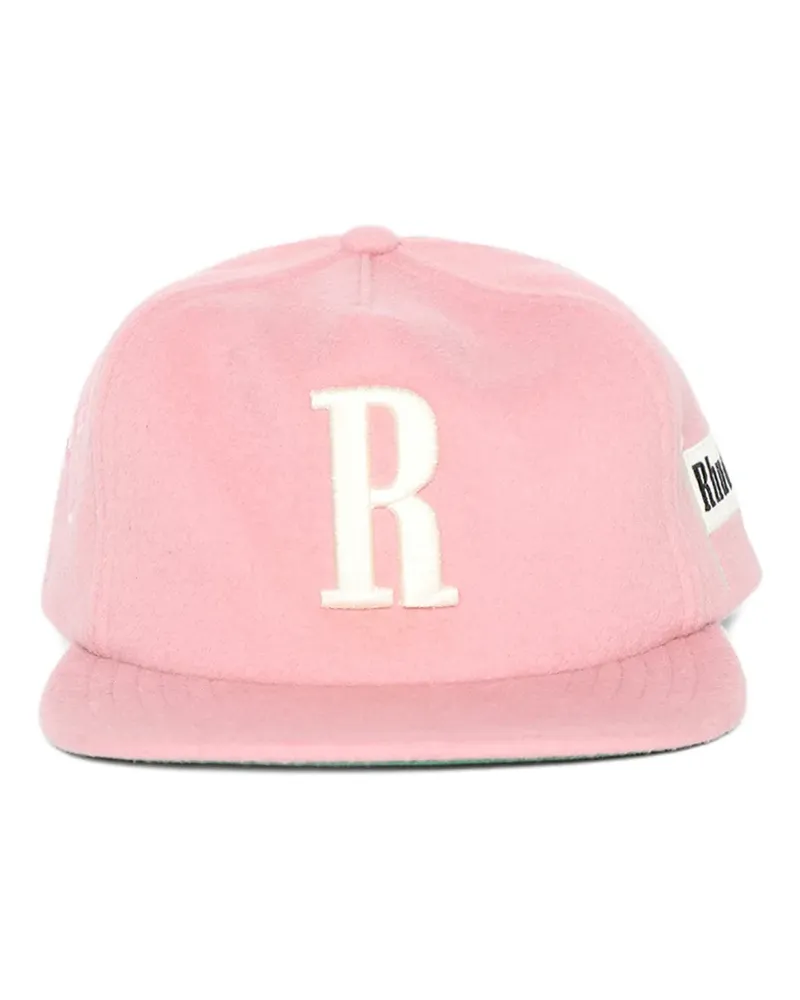 RHUDE Grand Prix R-Crown Hut mit Flamingo-Stickerei - Rosa Rosa