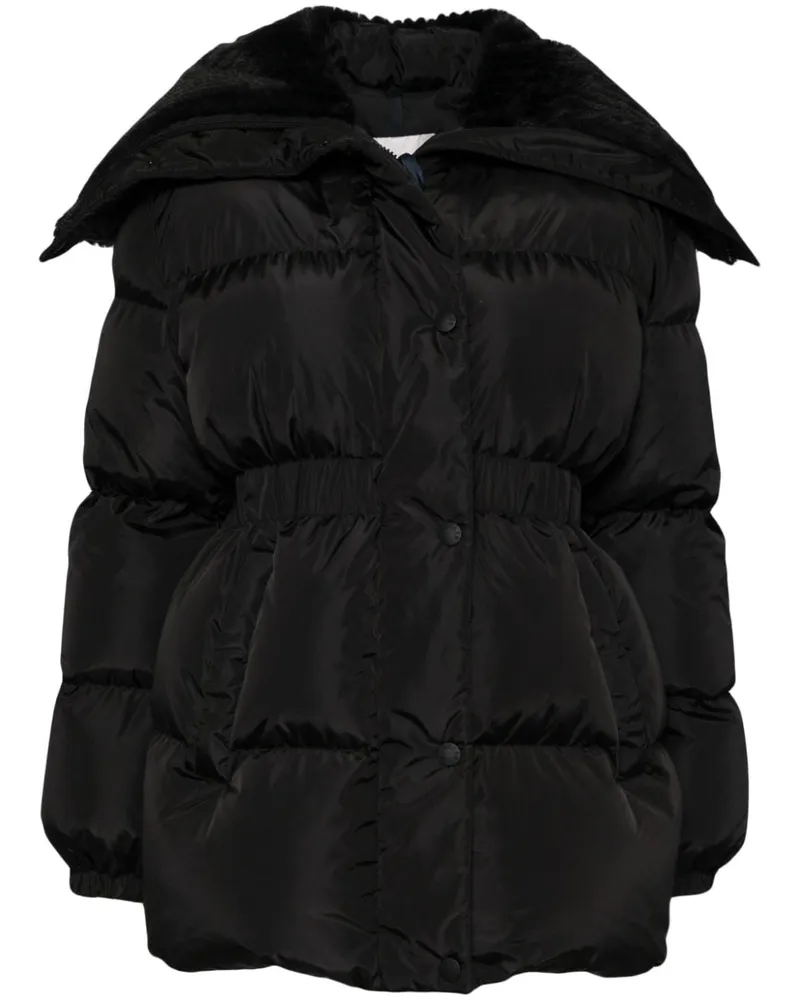 Moncler Gesteppte Gänsedaunenjacke - Schwarz Schwarz