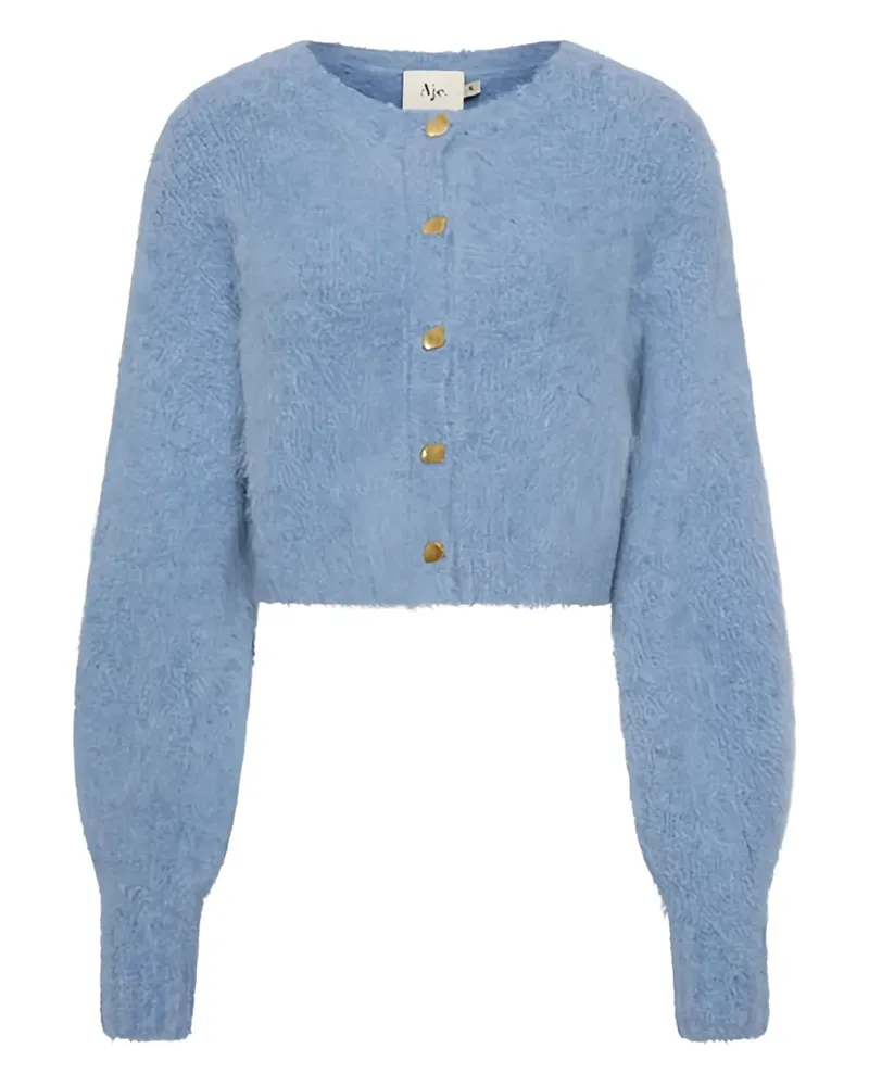 Aje. Geknöpfter Celine Cardigan - Blau Blau