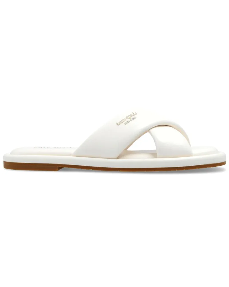 Kate Spade Rio Slide Sandalen Weiß