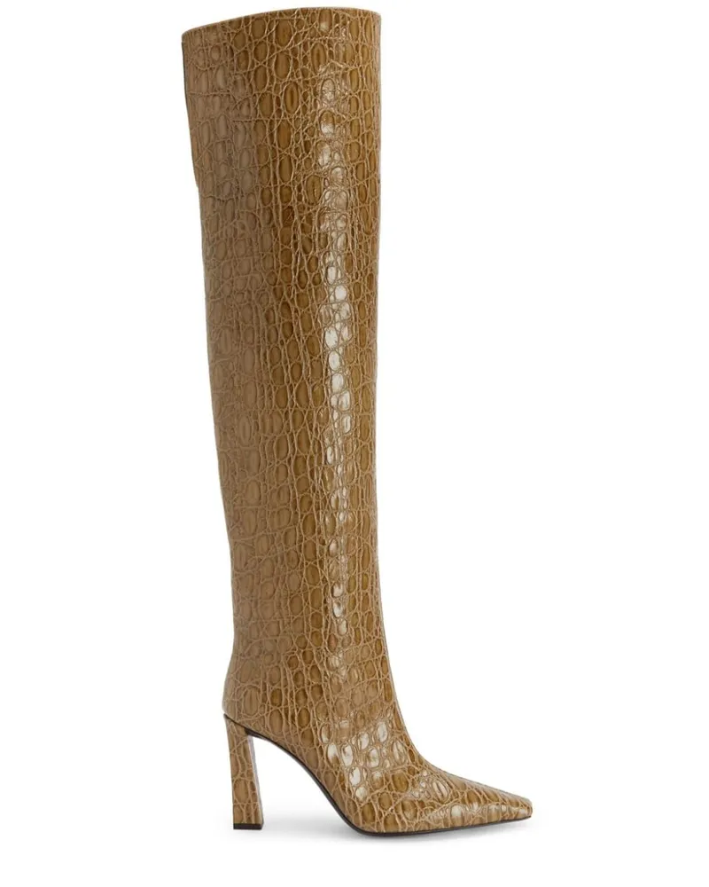 Giuseppe Zanotti Janiee Plus Stiefel 45mm - Nude Nude