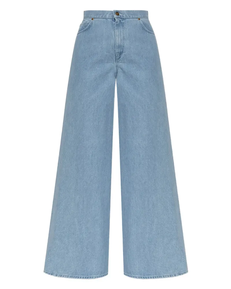 Max Mara Jeans aus Baumwolle - Blau Blau