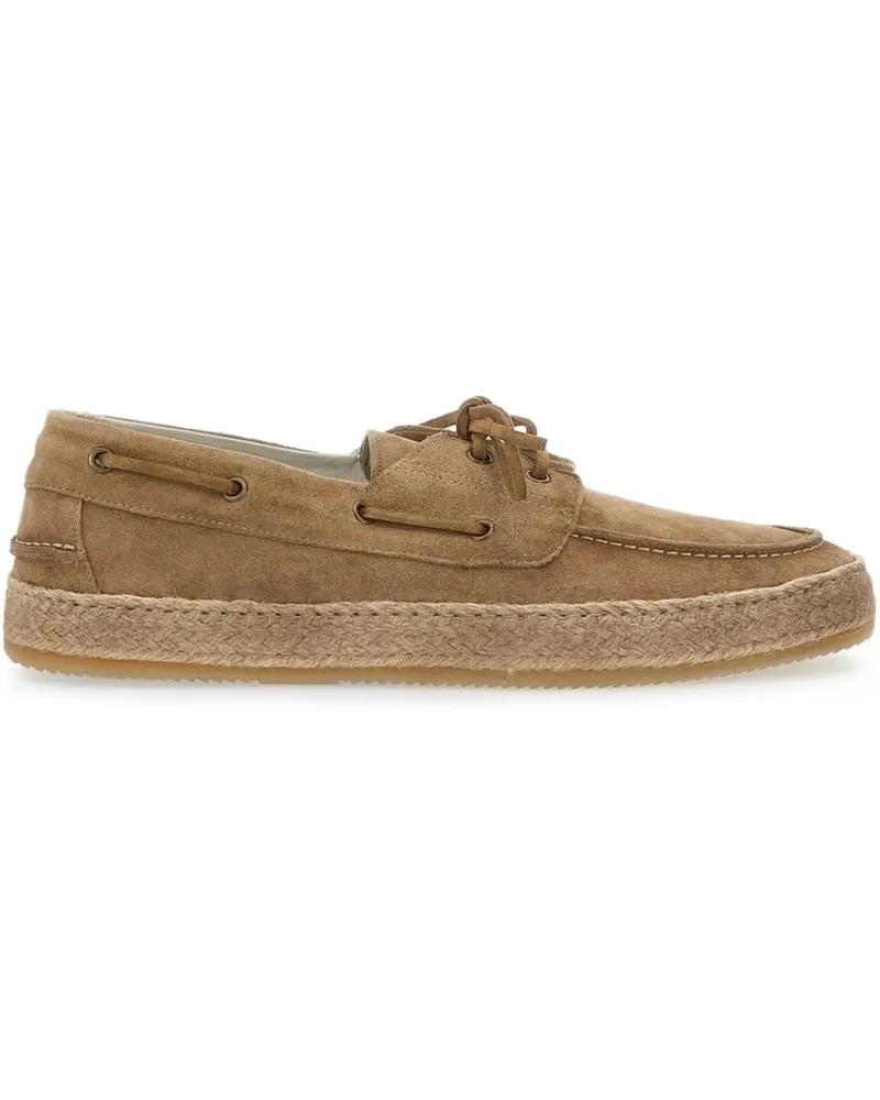 Corvari 1933 Loafer aus Velours - Braun Braun