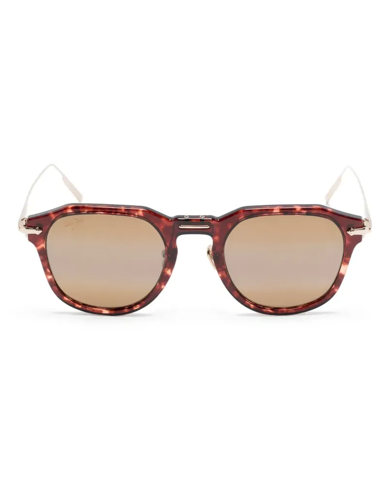 Maui Jim Alika Sonnenbrille in Schildpattoptik - Braun Braun