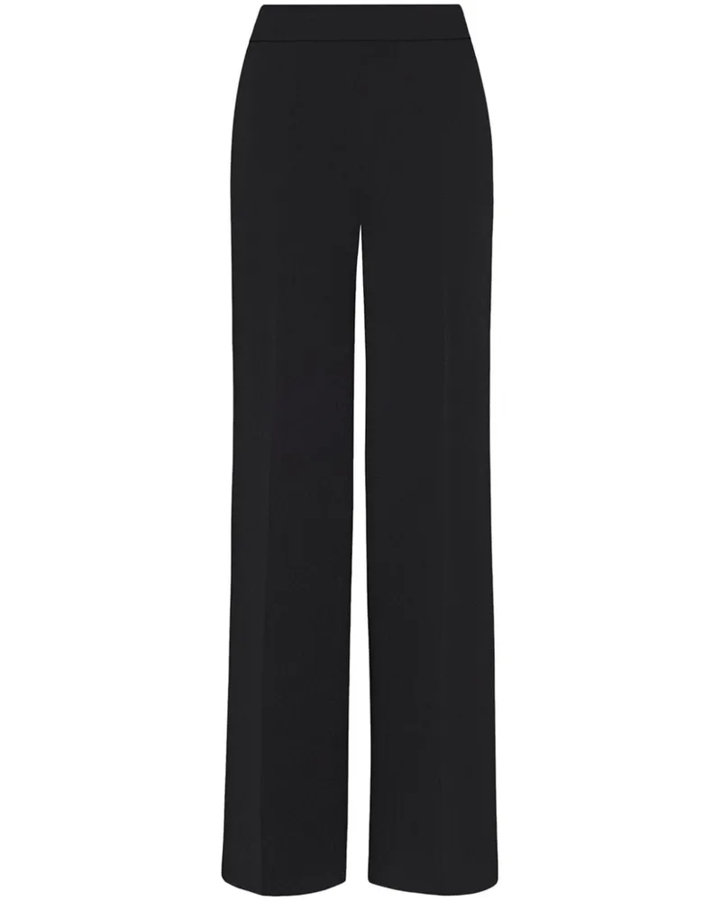Milly Natia Hose aus Krepp - Schwarz Schwarz