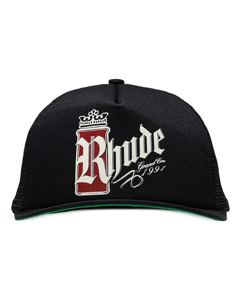RHUDE Fumar 91 Baseballkappe - Schwarz Schwarz