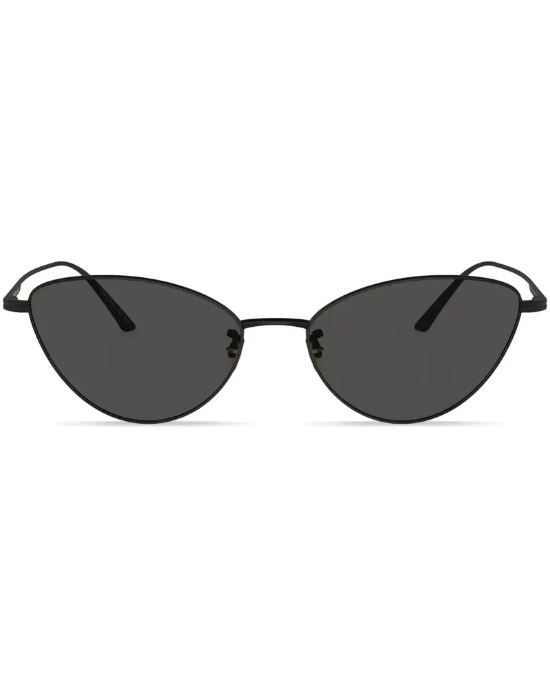 Oliver Peoples Cat-Eye-Sonnenbrille - Schwarz Schwarz