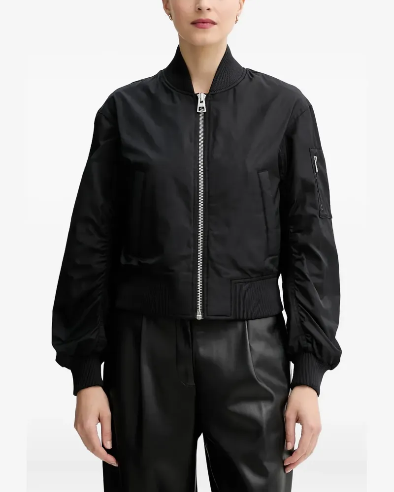Marc O'Polo zip bomber jacket - Schwarz Schwarz