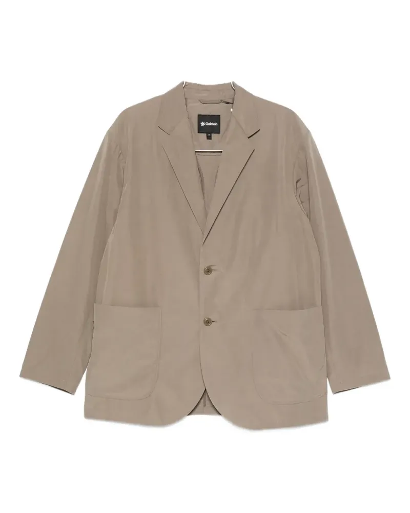 Goldwin Relax Nylon 2B blazer - Nude Nude