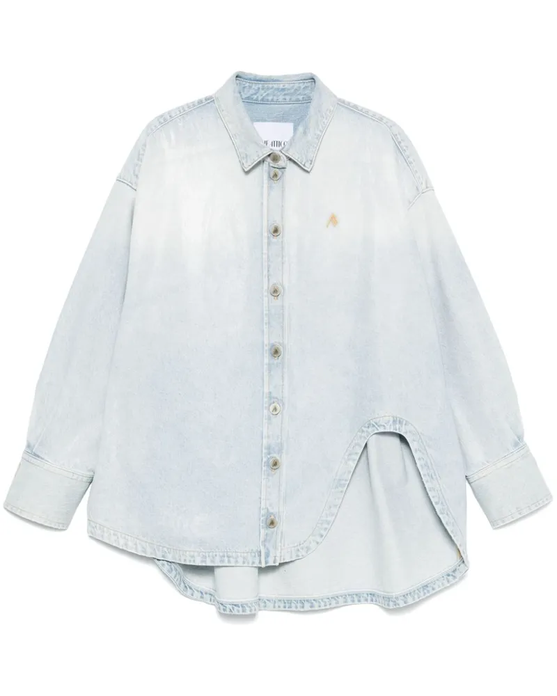 ATTICO Diana Hemdjacke - Blau Blau