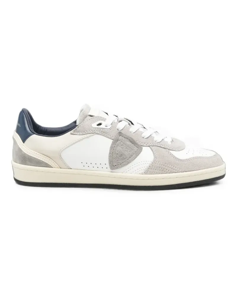 Philippe Model Sneakers mit Logo-Patch - Weiß Weiß