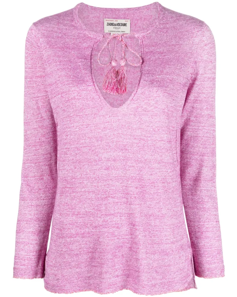 Zadig & Voltaire Gestricktes Oberteil - Rosa Rosa