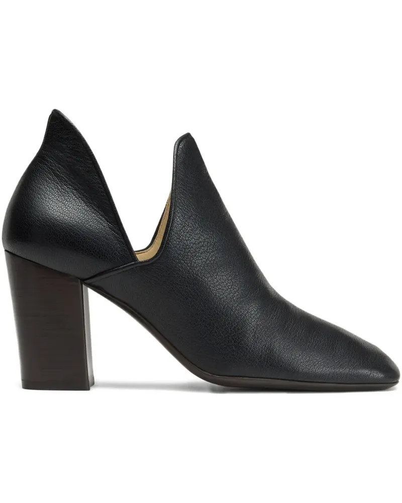 Christophe Lemaire Pumps mit eckiger Kappe - Schwarz Schwarz