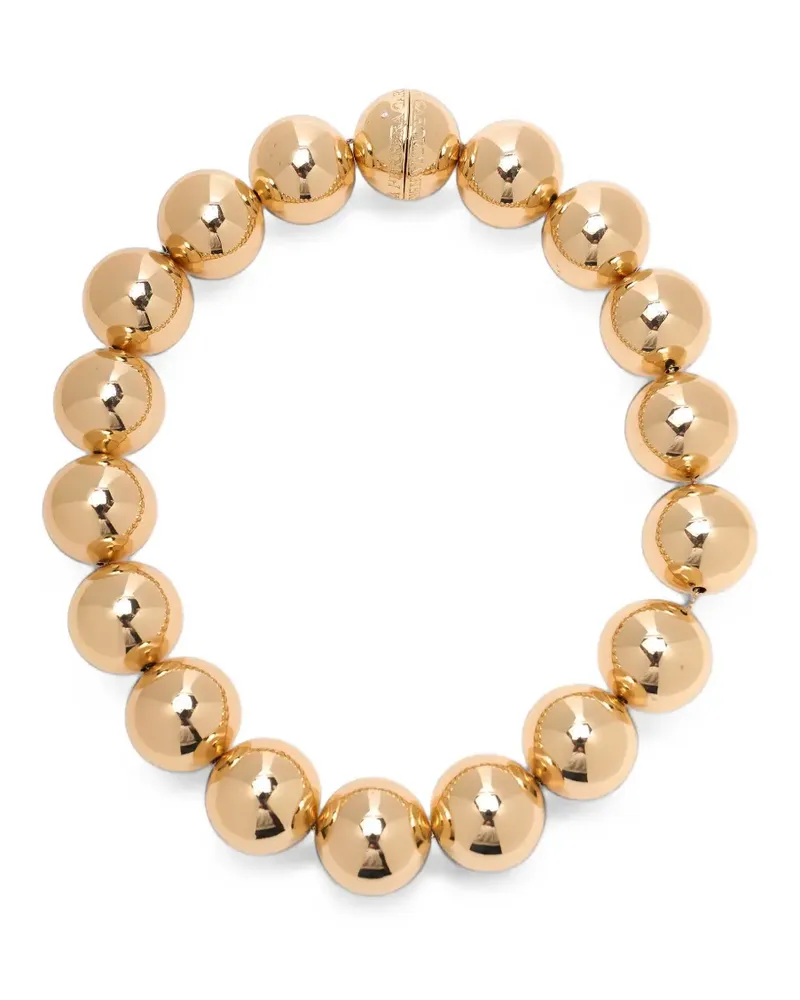 Carolina Herrera New York ball-bead necklace - Gold Gold