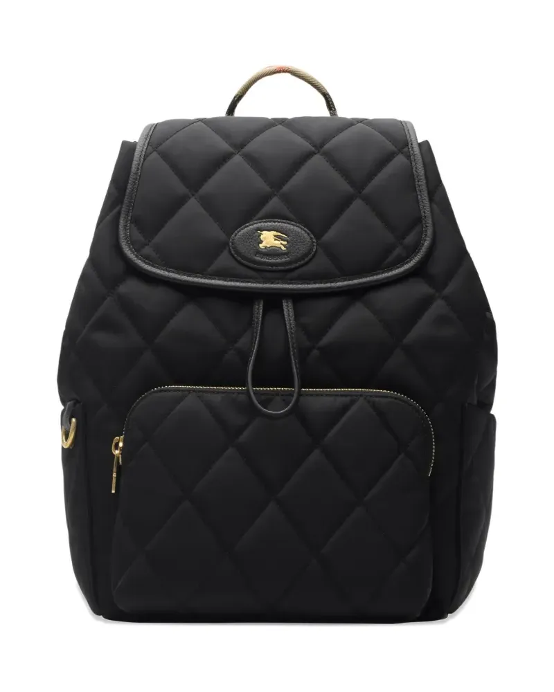 Burberry Gesteppter Rucksack - Schwarz Schwarz