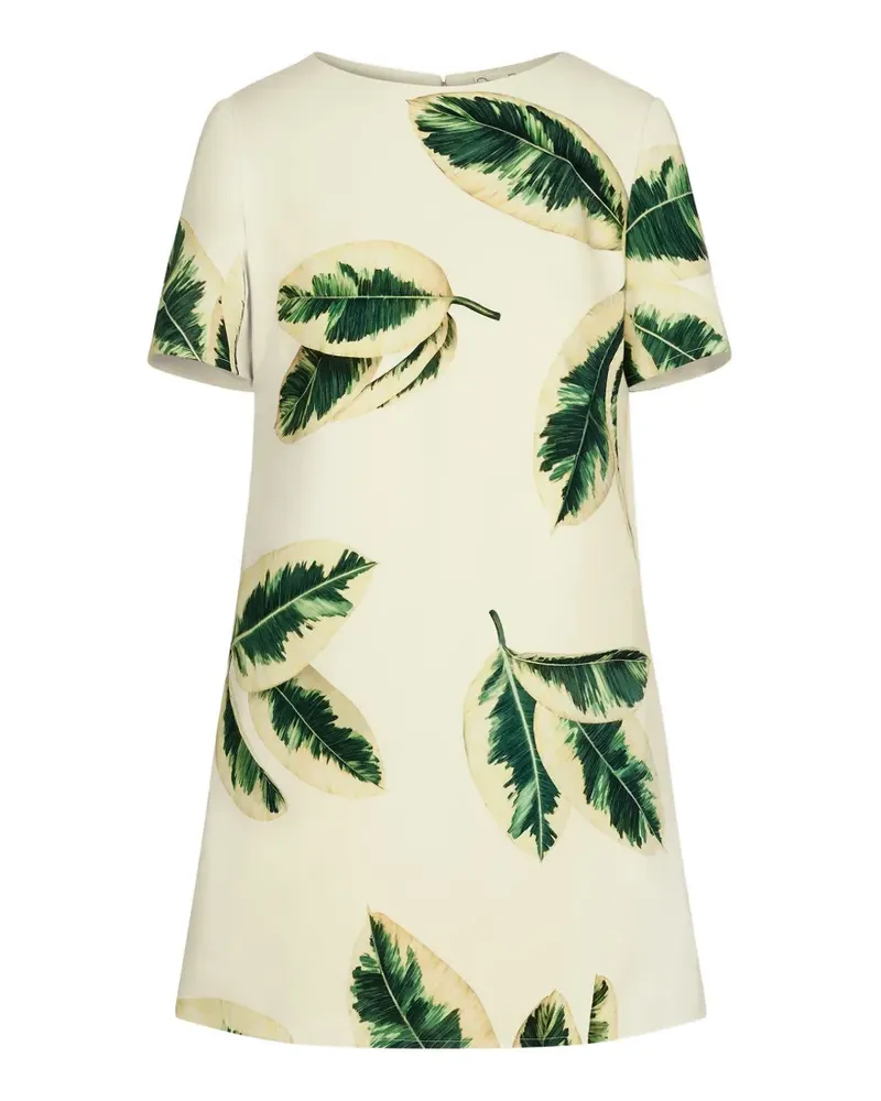 Oscar de la Renta Ficus Kleid - Nude Nude