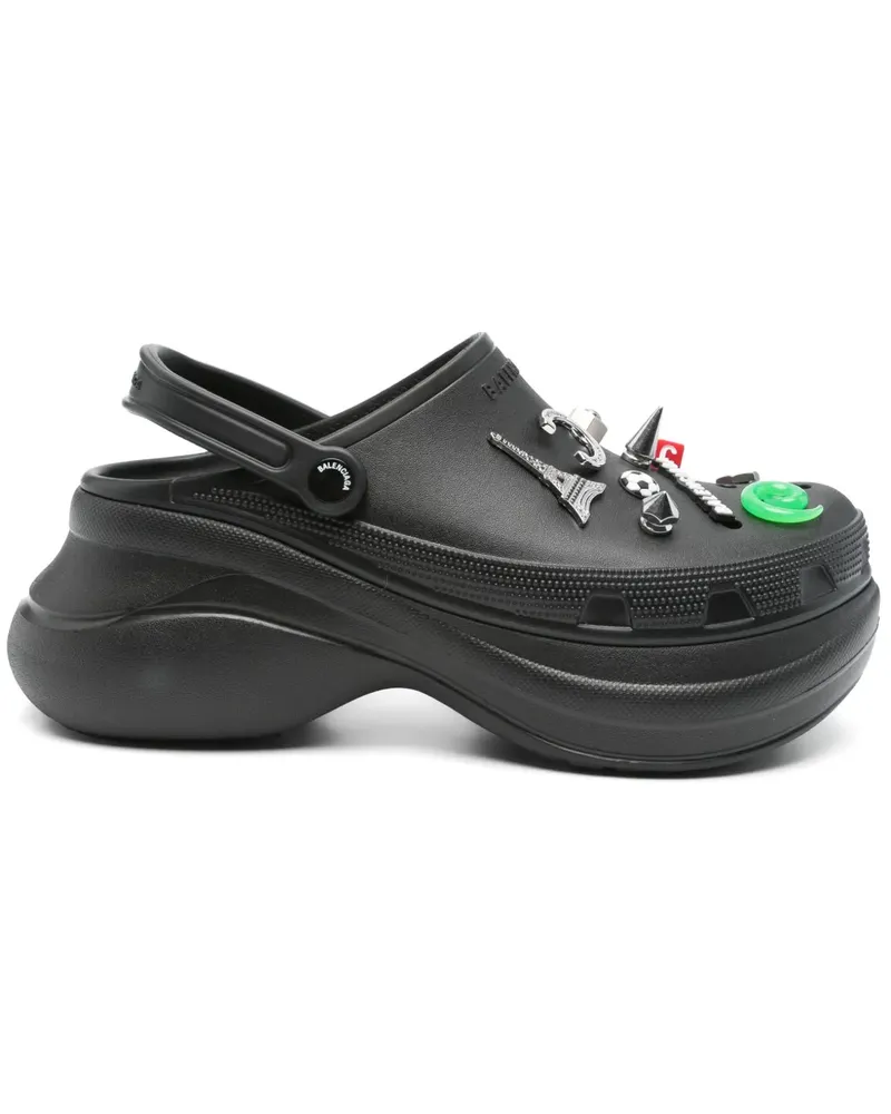 Balenciaga x Crocs Jibbitz Slipper - Schwarz Schwarz