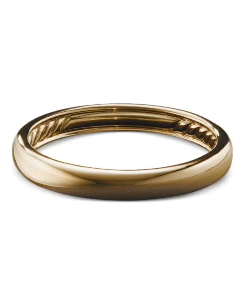 David Yurman 18kt DY Classic Gelbgoldring 3,5mm Gold