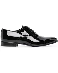 Philipp Plein Oxford-Schuhe aus Lackleder Schwarz