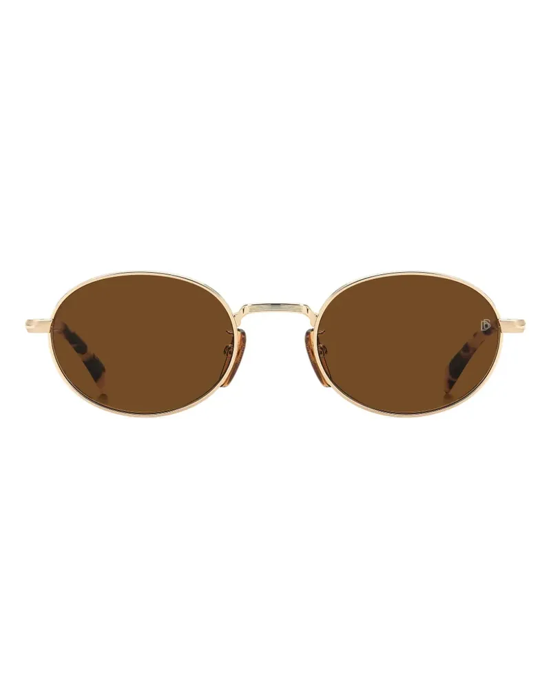 EYEWEAR by DAVID BECKHAM Sonnenbrille mit rundem Gestell - Gold Gold