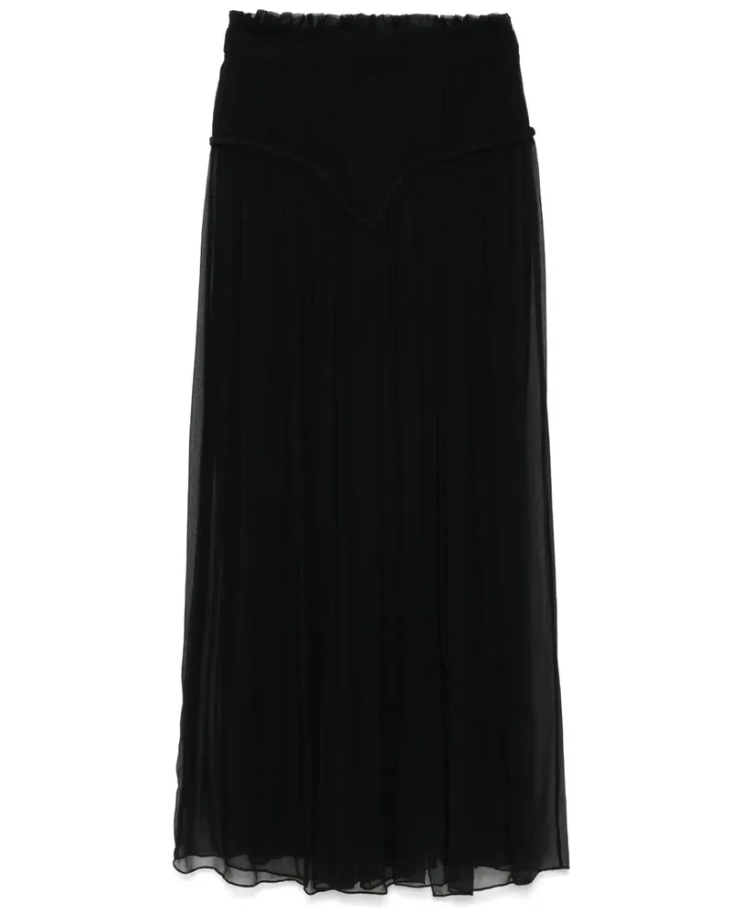 Isabel Marant Rolande Maxirock - Schwarz Schwarz