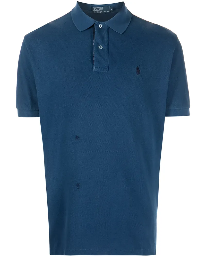 Ralph Lauren Upcycle Poloshirt - Blau Blau