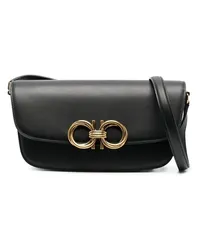 Ferragamo Trapezio Umhängetasche Schwarz