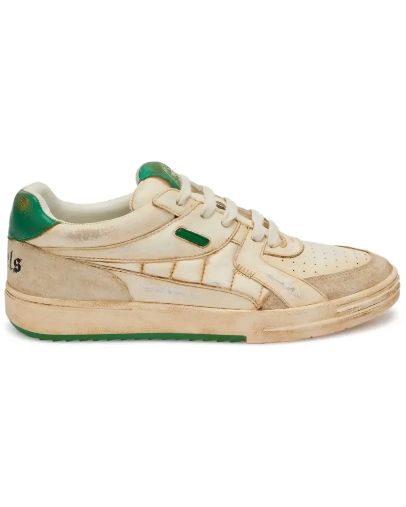 Palm Angels University Sneakers im Used-Look - Nude Nude