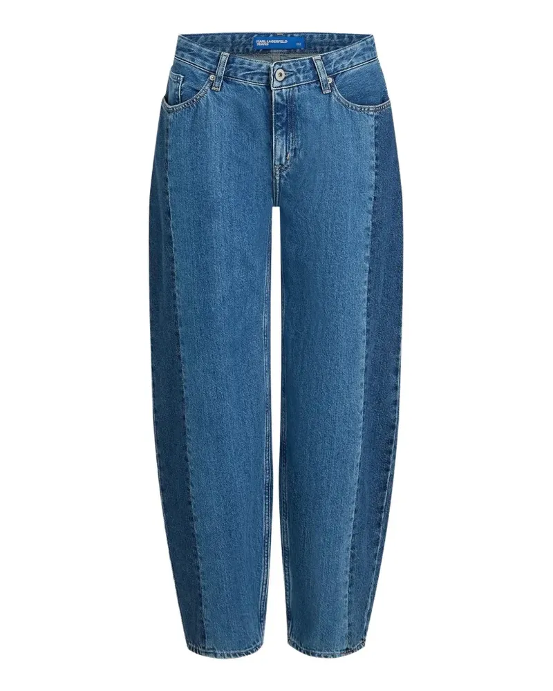 Karl Lagerfeld Jeans mit Einsätzen - Blau Blau